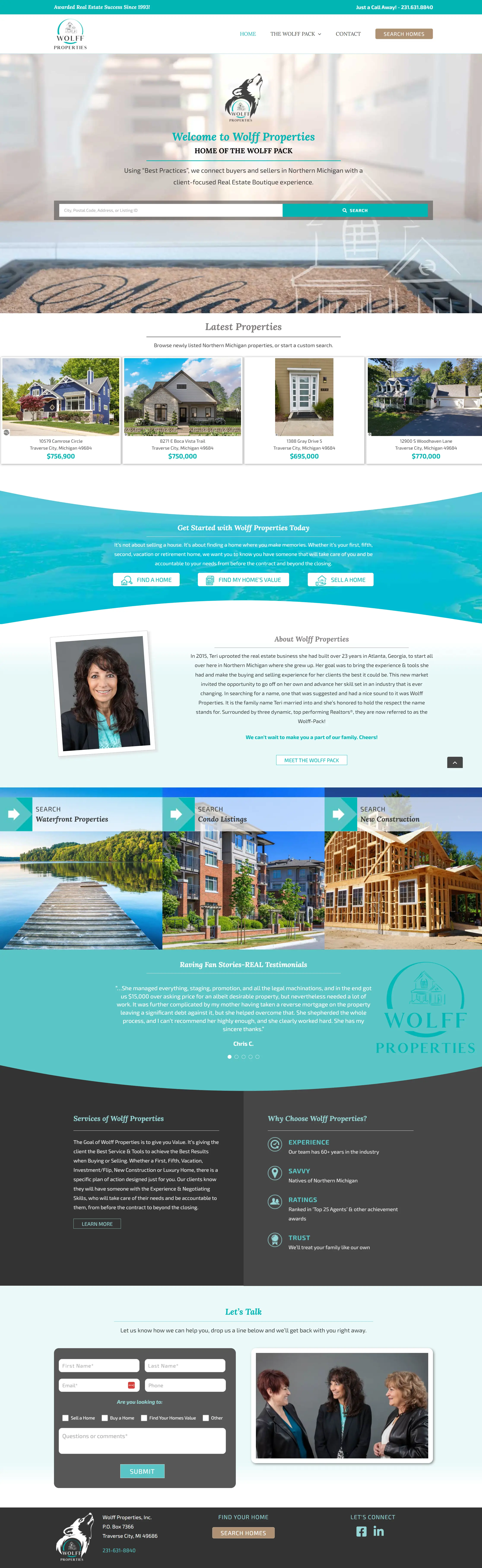 wolff-properties-homepage-wordpress